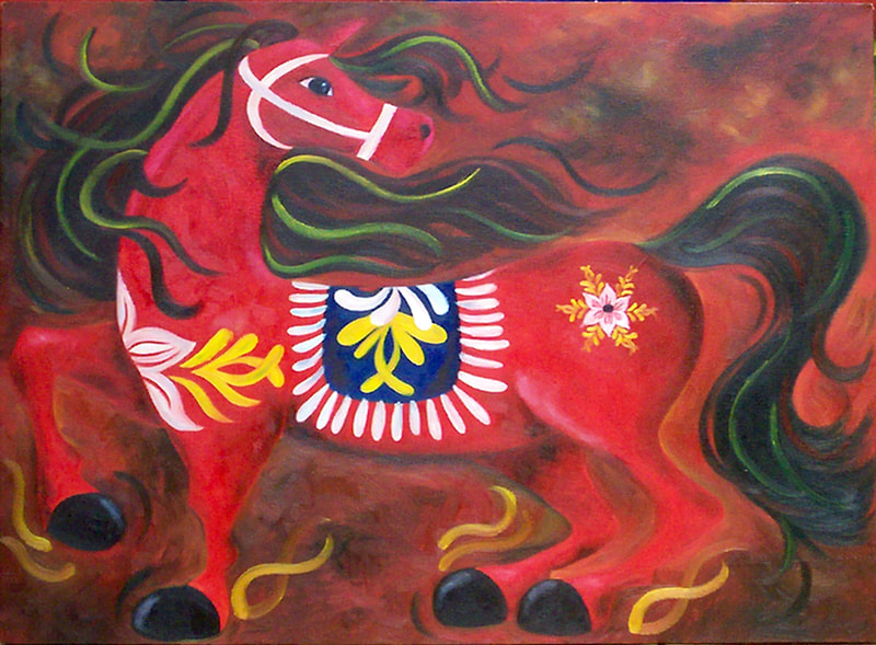 Oil on Canvas by Filipino Artist Jill Arwen Posadas entitled Taka